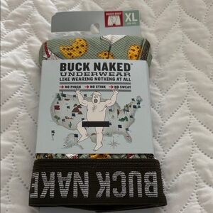 Duluth Trading Co Buck Naked Boxer Briefs - Milk and Cookies